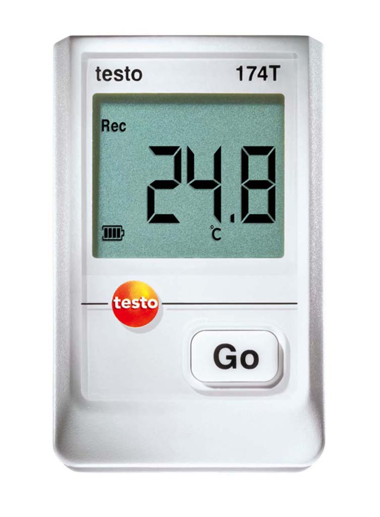 防水ミニ温度計データロガーセット　ｔｅｓｔｏ　１７４Ｔ　0561