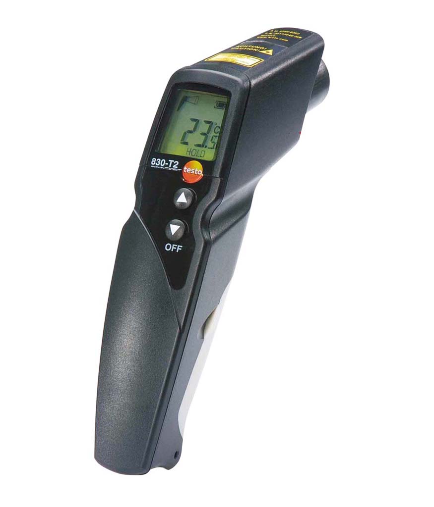 テストー　赤外放射温度計（レーザー付）ｔｅｓｔｏ８３０－Ｔ２